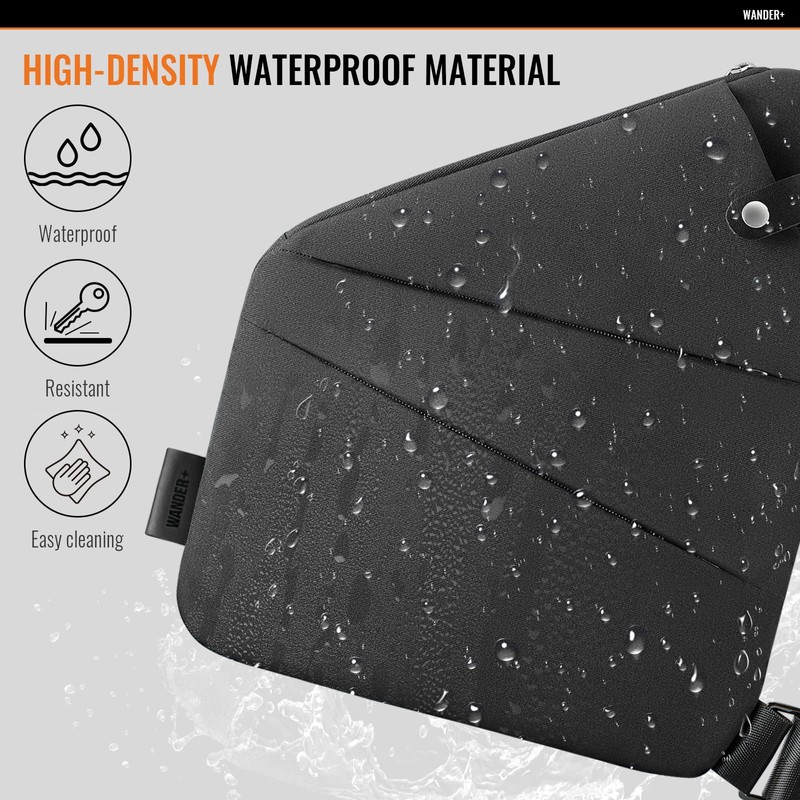 WANDER PLUS Anti Theft Crossbody Bag, Shoulder Bag Anti-theft Design