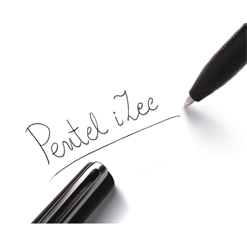 Pentel BX460 iZee Ballpoint Pen 4 Colours Set Including Refills,