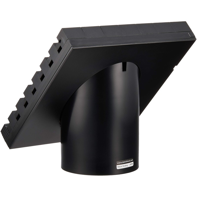 永久カレンダー デートブロック・ヨコ DYK-BL・ブラック