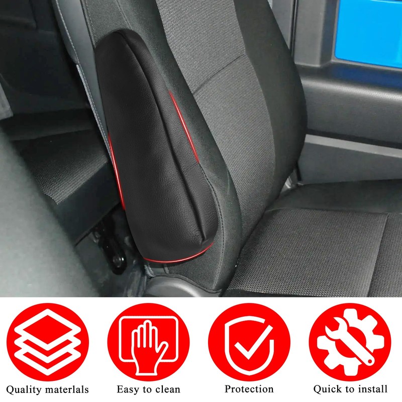 SUNBREATH Compatible with Car Front Seat Armrest Cover for Toyota