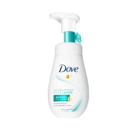 Dove Sensitive Mild Creamy Foaming Facial Cleanser for Sensitive Skin, Additive-Free, Dry Skin, 5.3 fl oz (160 ml)