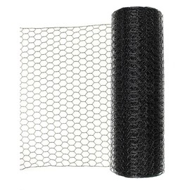 Stromberg’s PVC-Coated Galvanized Wire Fencing, 1-Inch Hex Mesh, Weatherproof, Long-Lasting & Durable for Outdoor Use, Ideal for Poultry Runs and Flight Pens, 2' x 100' Roll