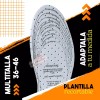 J.H. Company Plantillas Acolchonado Anti Impacto Ajustable Zapatos 9910