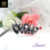 ✏Black handmade nail tips - Short Oval / ✏Black 수제네일팁