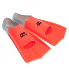 Mad Wave Training Fins - Orange -31-33