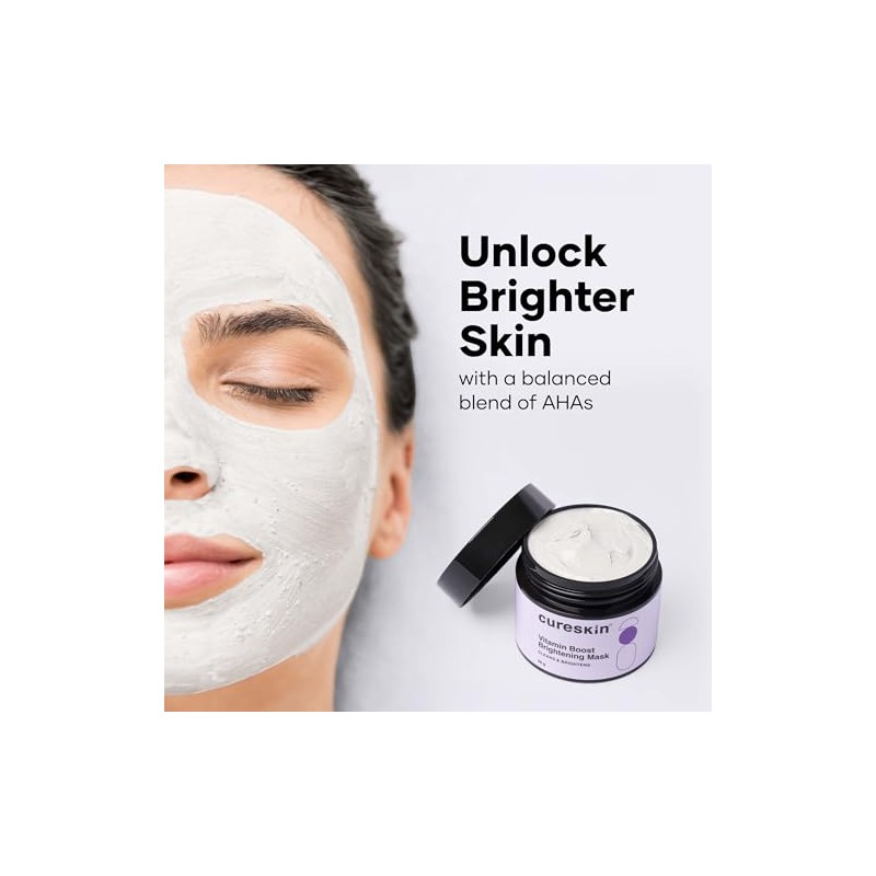 Cureskin Vitamin Boost Face Mask | D Tan Pack for