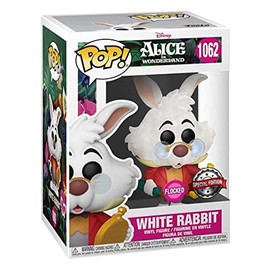 POP! Alice in Wonderland 1062 White Rabbit Flocked Special Edition Sticker
