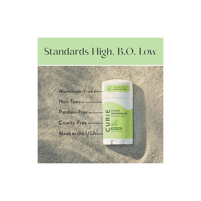 Curie Desodorante Natural Para Mujer - Pack Variado En Barra