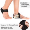 MIAYOHO Plantar Fasciitis Heel Cups for Heel Pain 【Updated Version】