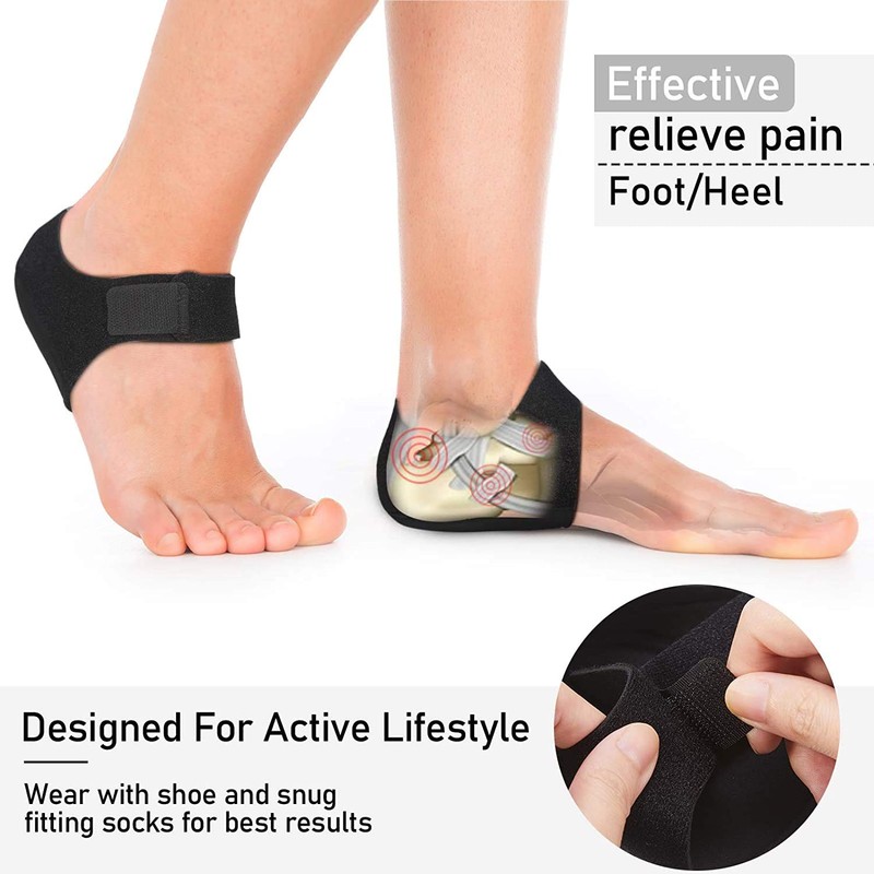 MIAYOHO Plantar Fasciitis Heel Cups for Heel Pain 【Updated Version】