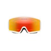 Oakley Target Line S Youth Snow Goggles White With Fire