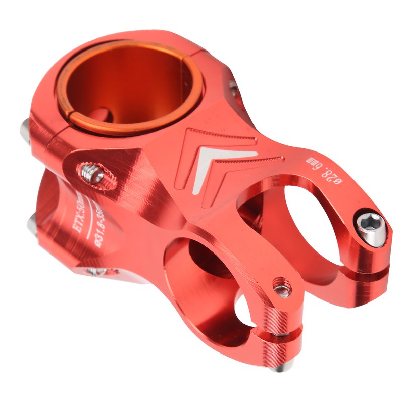CANSUCC 31.8/35mm Bike Handle Stem Riser Short Handle Stem Aluminum