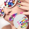 SZXMDKH autoadesiva con Strass Sticker 324 Pezzi Bling Gioielli Artigianali