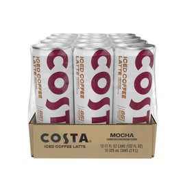 Costa Iced Coffee Latte Mocha 11oz, 12pk