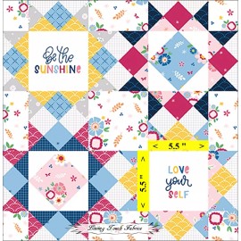 RILEY BLAKE, PURE DELIGHT, P10098, INSPIRATIONAL WORDS,  FABRIC PANEL 36"X42"