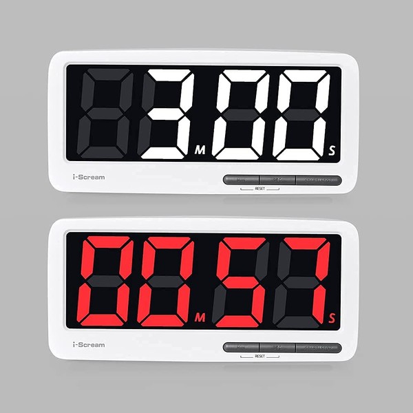 i-Scream LED Big Timer - 7.3" Extra Large Display Digital