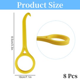 Pack of 8 Aligner Removal Tool, Invisible Braces Aligner Removal Tool for Orthodontic Invisible Braces Extractor, Orthodontic Bracket Removal Tool