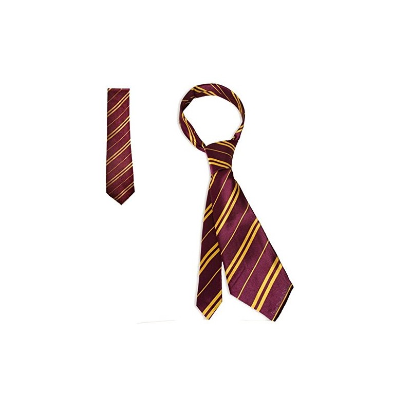 School Uniform Neckties - Wizard School Pinstripe Costume Tie -