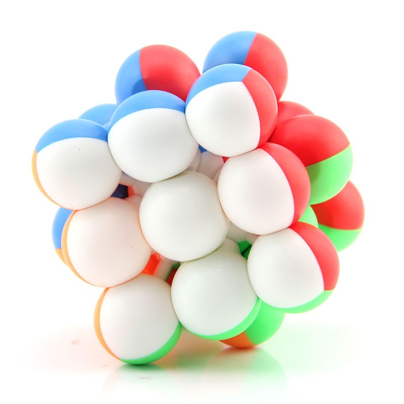3X3 Ball Bead Cube 3X3X3 Stickerless Magic Cube Puzzle Games