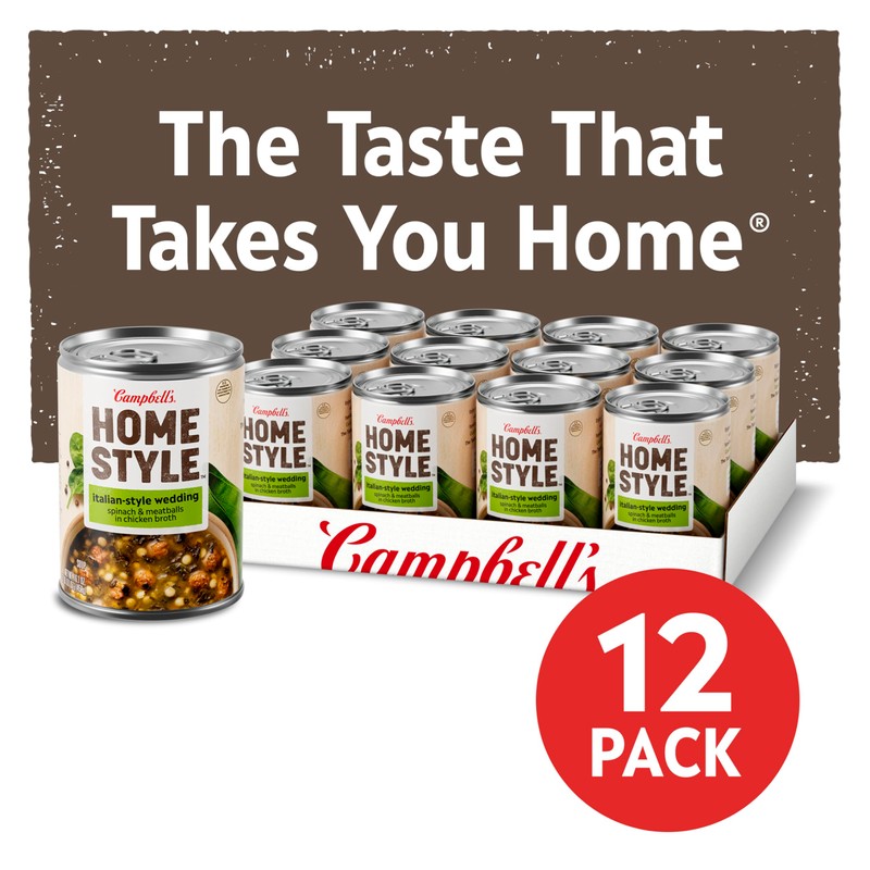 Campbell's Homestyle Italian Wedding Soup, 16.1 oz Can (Pack of