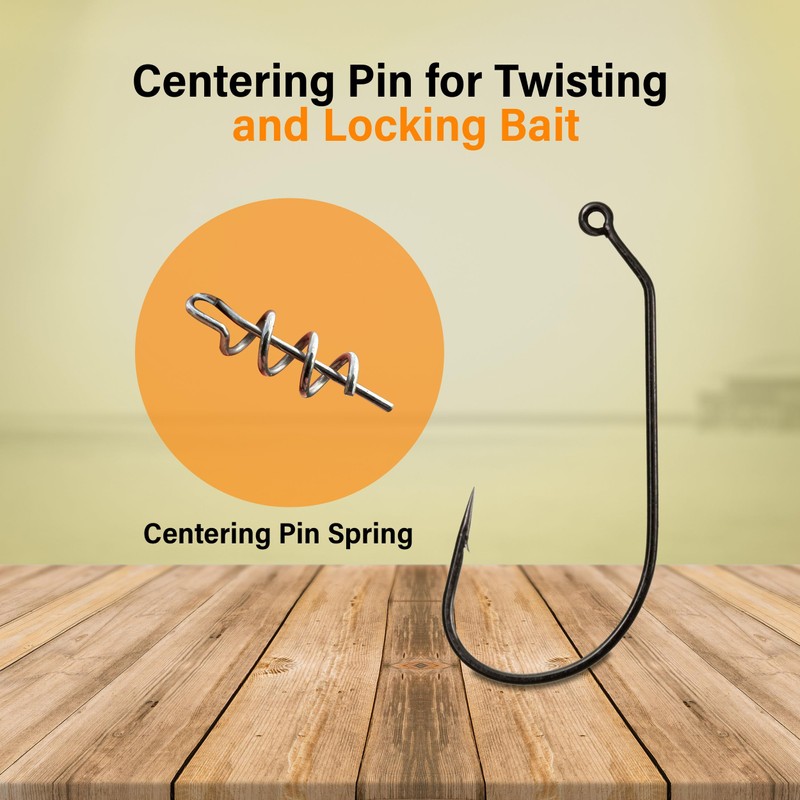 Reaction Tackle Swimbait Hooks - 8/0 (25-Pack)