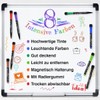 ANYUKE ANYUKE Whiteboard Stifte Whiteboard Marker: 8 Farbe Whiteboard Stift