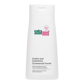 SEBAMED Every-Day Shampoo 400 ml, Hair Shampoo for Men and Women, for Daily Hair Washing, Especially Mild Thanks to Sugar Surfactant Formula, More Fullness and Shine, No Microplastics, Made in Germany