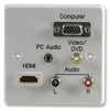 AV Wall Plate+VGA+HDMI, Audio Visual Wall Plates and Floor Boxes