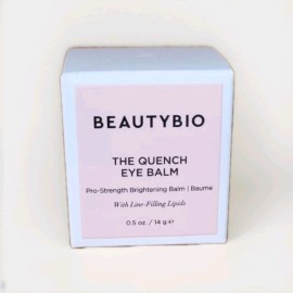 Beautybio The Quench Eye Balm Pro-Strength Brightening Balm 0.5oz NIB