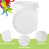 AKOLAFE 6 Pack Paint Bucket for Painting Plastic 3 Quart
