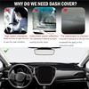 SENSHINE Dash Cover for Crosstrek 2026 2025 2024 Dashboard Cover