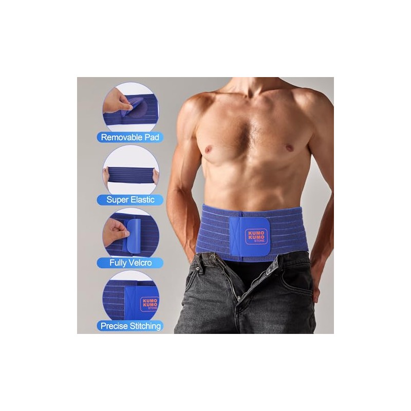 Umbilical Hernia Band. Umbilical Hernia Belt - Abdominal Support. Mens