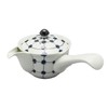 Hasamiyaki 04-069 Fukuho Kiln Point Lattice Teapot (With Ami)