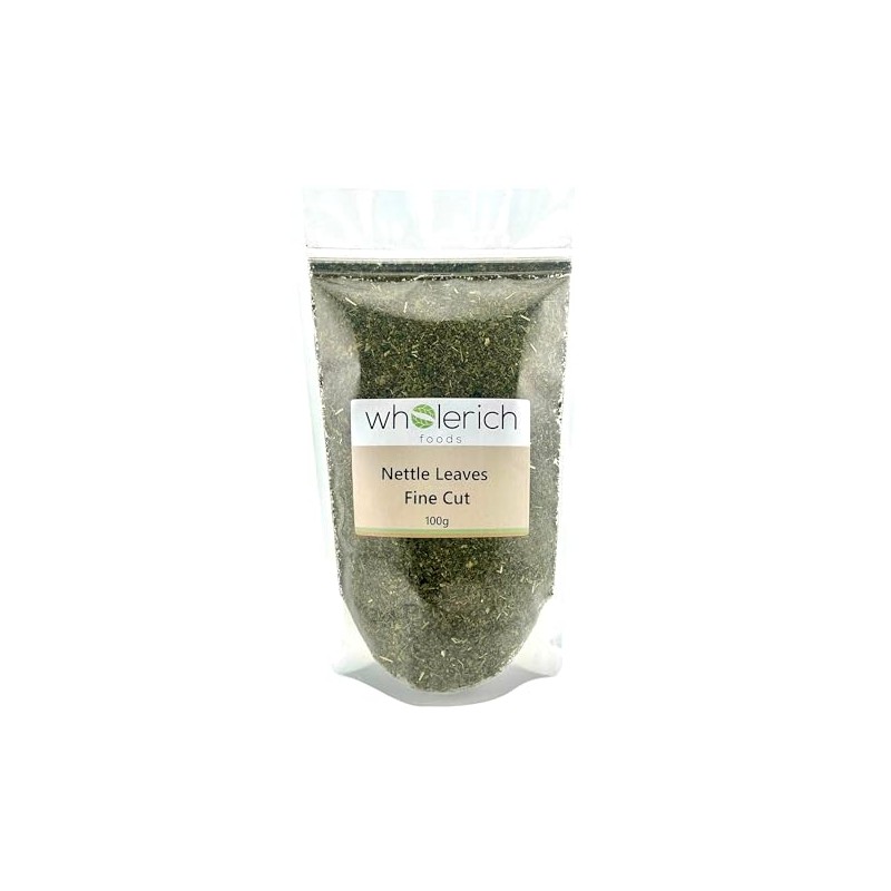 Nettle Leaves Fine Cut 100g - Wholerich Foods