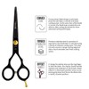 Professional Hair Cutting Scissors - VERY SHARP - Barber 5.5-inch