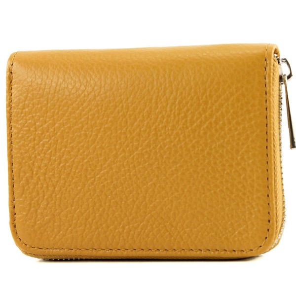 modamoda de - P04 Italian Women's Wallet Real Leather Short,