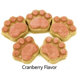 HELETY Crunchy Cat Treats Cat Claw Biscuits Cat Grass Bonus Pet Snacks Supplies 3.53oz - Flavour: Cranberry biscuits 100g/3.53oz