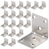 AYSUM Corner Bracket, 20 Pack Heavy Duty Iron Angle Brace,