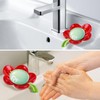 HuaLiSiJi Ceramic Soap Dish for Shower Self draining Soap Dish