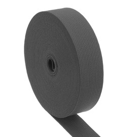 PATIKIL 1/8" x 11 Yards Sewing Elastic Bands Elastic Cord Flat Stretch Strap Dark Gray