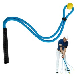Golf Swing Trainer, Golf Swing Training Aid Rope Golf Swing Training Aid to Improve Swing Speed ​​Lag Rhythm Armband for Golf Beginners (Blue)