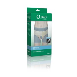 Curad-ORT22400 Hernia Belt with Compression Pads, Large