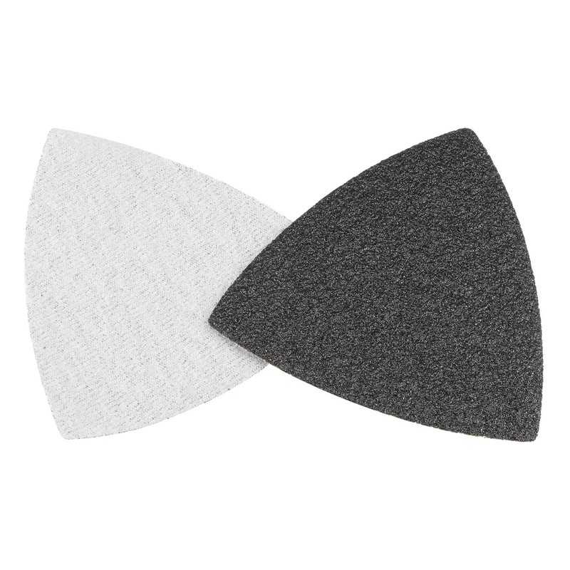 sourcing map Triangular Sandpaper Hook and Loop Triangle Sanding Pad