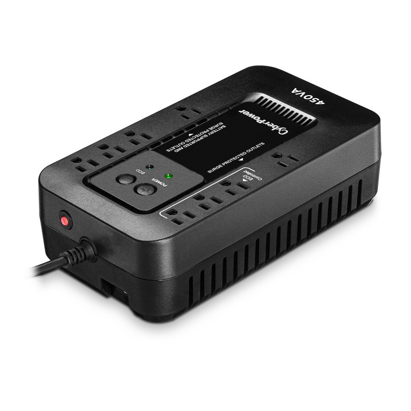 CyberPower EC450G Ecologic Battery Backup & Surge Protector UPS System,