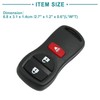 ACROPIX Keyless Entry Remote Key Fob Fit for Nissan Frontier