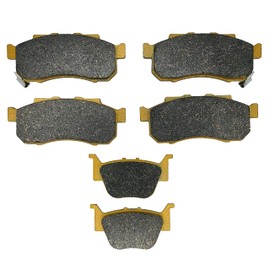 Traild Ceramic Brake Pads for Honda Pioneer 700/500/520 2014-2025 Front & Rear Full Vehicle Set