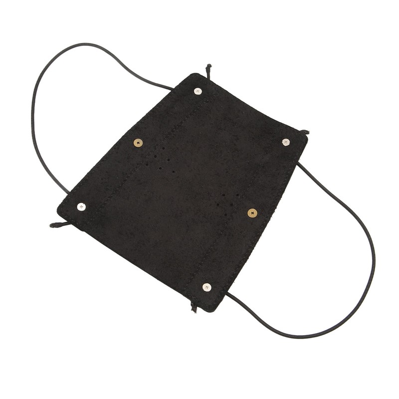 Archery Arm Guard Adjustable Strap Second Cowhide Arm Protector Pad