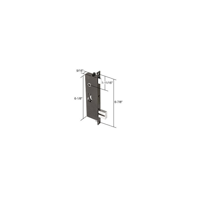 Prime-Line K 5064 Security Screen or Storm Door Mortise Lock,