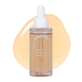 MIDHA Pore Refining Serum to control enlarged pores and make smooth skin texture, PHA, vegan