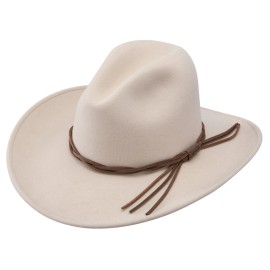 Stetson Gus Crushable Wool Western Cowboy Hat - Silverbelly, L
